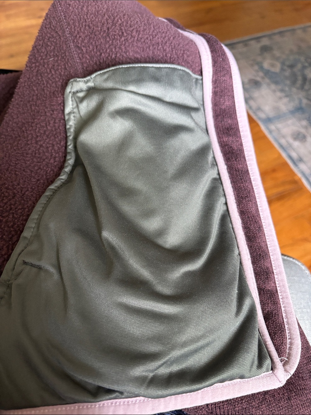 L.L. Bean Sweater Fleece Full-zip Women’s Jacket Size MP - Picture 8 of 8